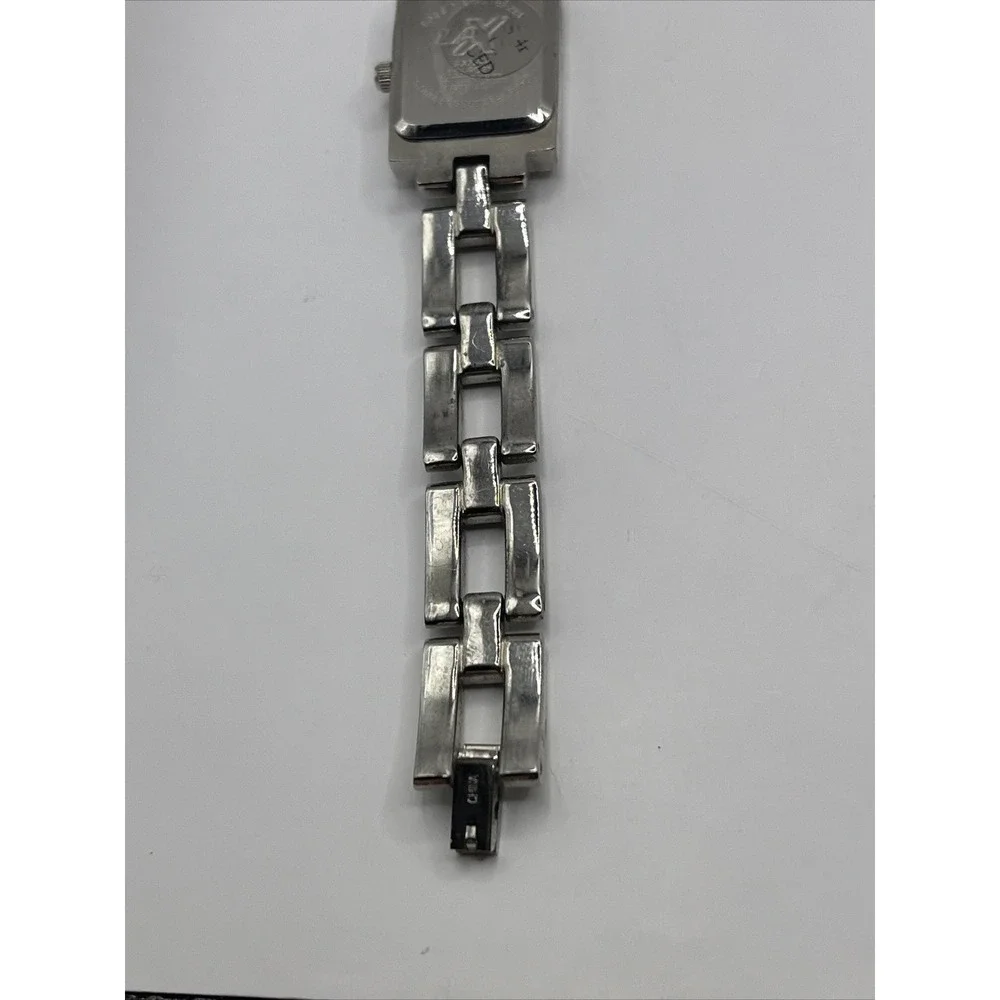 LAX Women's Silver Tone Quartz Watch Pink Dial- New Battery‎